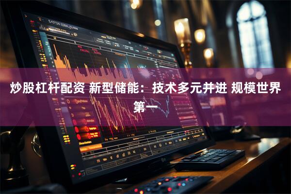 炒股杠杆配资 新型储能：技术多元并进 规模世界第一