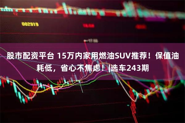 股市配资平台 15万内家用燃油SUV推荐！保值油耗低，省心不焦虑！|选车243期